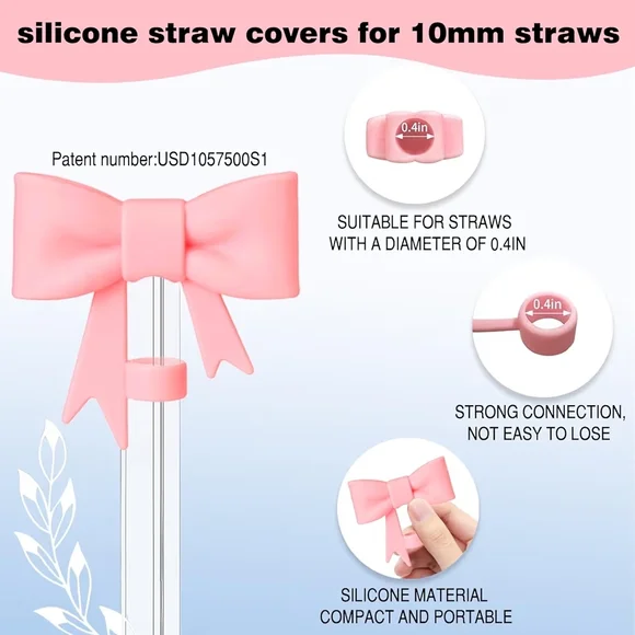 Pink Bow Tumbler Set - Picture 3 of 5